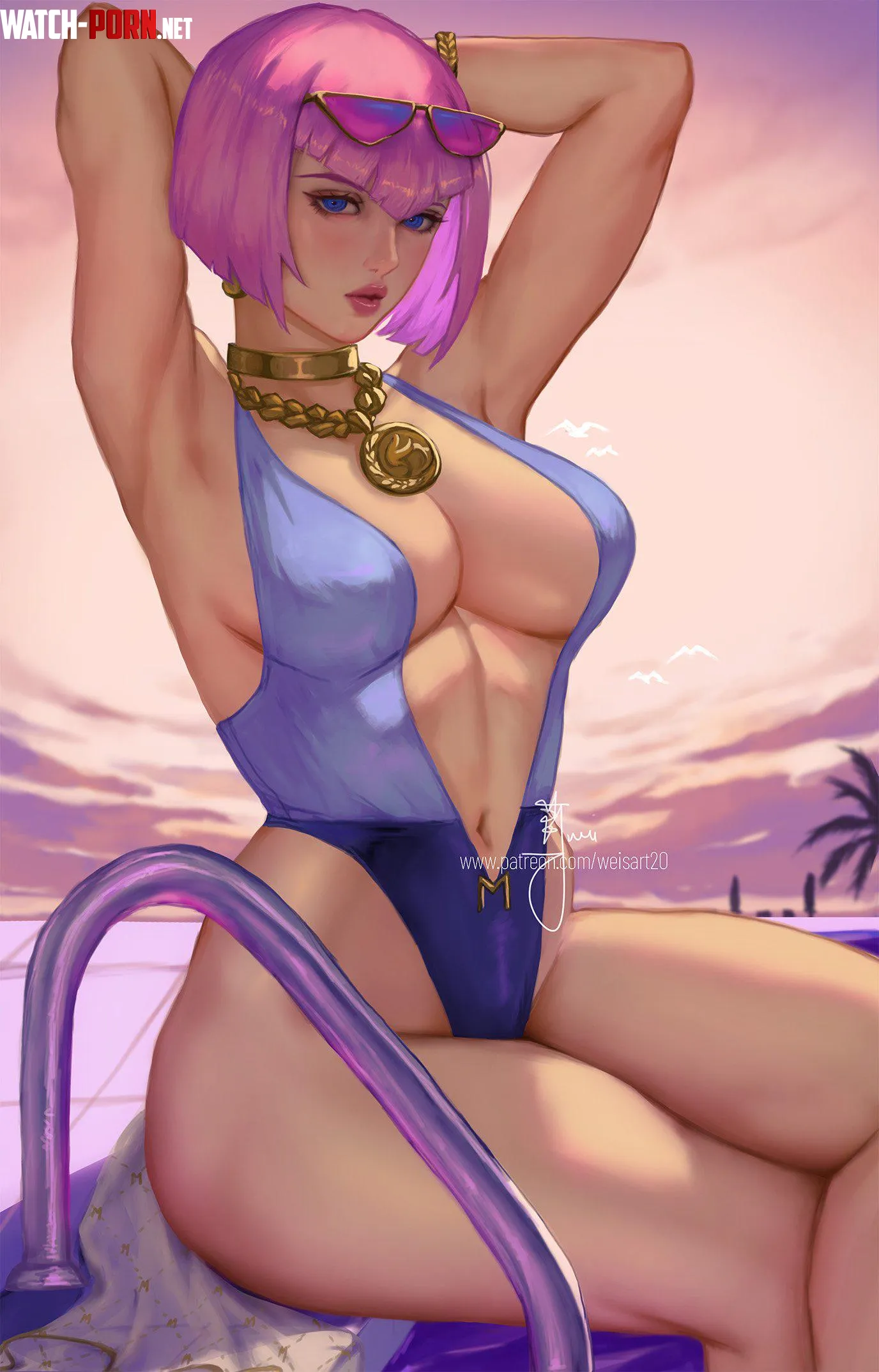 Manon (Wei) [Street Fighter] by EroMestre