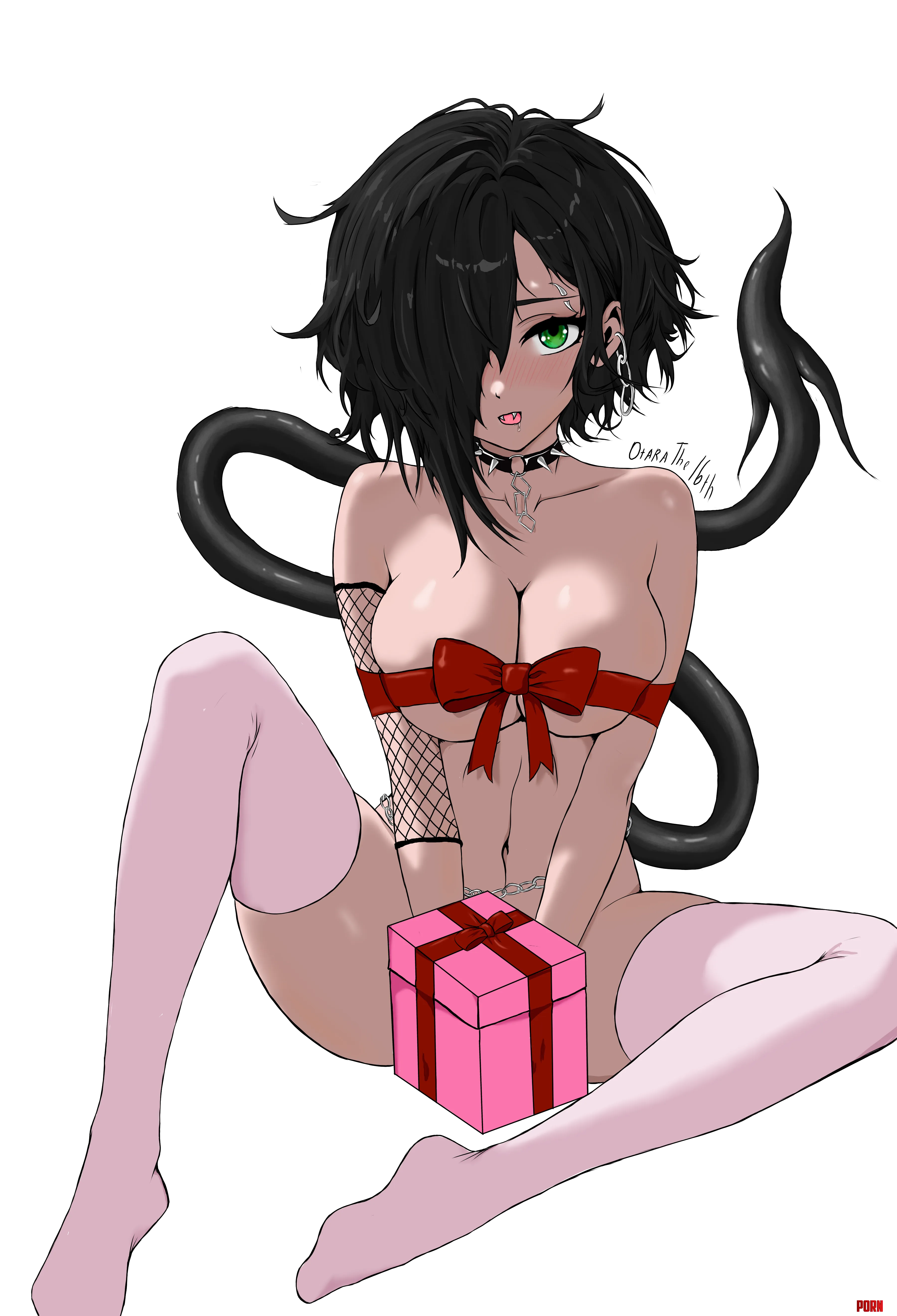 Airy in ribbons. What do you think about my art/her? by Otara16th