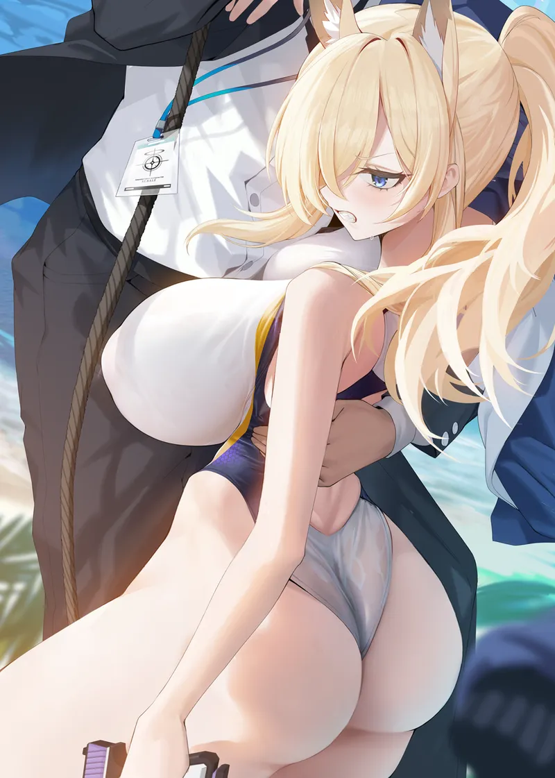 Thumbnail Swimsuit Siren: llamanatee's AnimeBooty Seduction