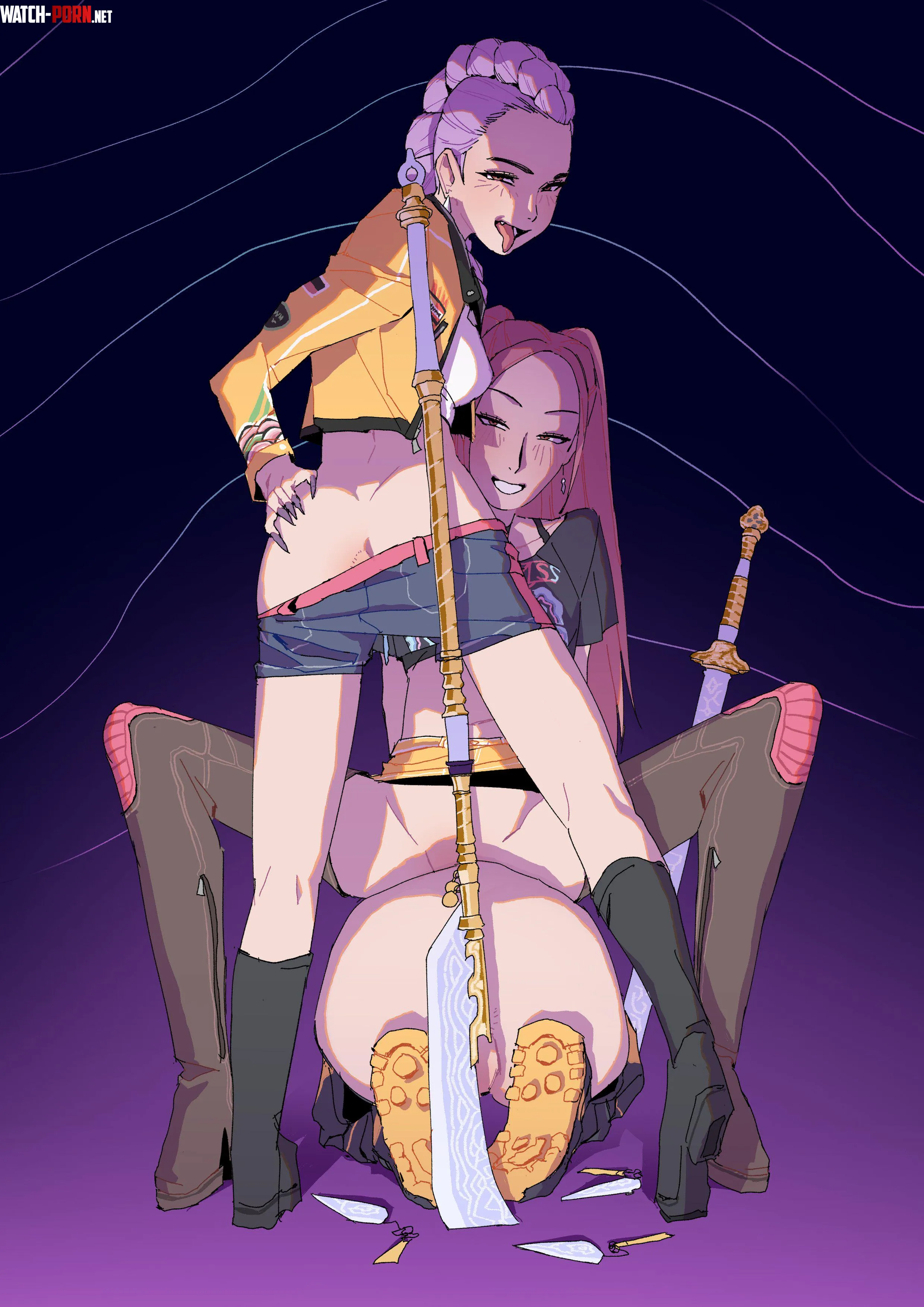 Zoey, Rumi and Mira (brightnoa) [KPop Demon Hunters] by Organic-Package3114