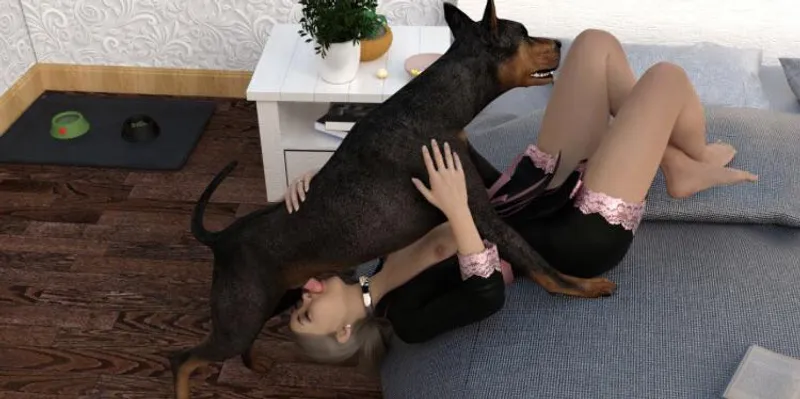 Thumbnail Letting the doggo use the mouth as a fleshlight whenever he wants has become such a knotty affair.. [Joker] - HentaiBeast