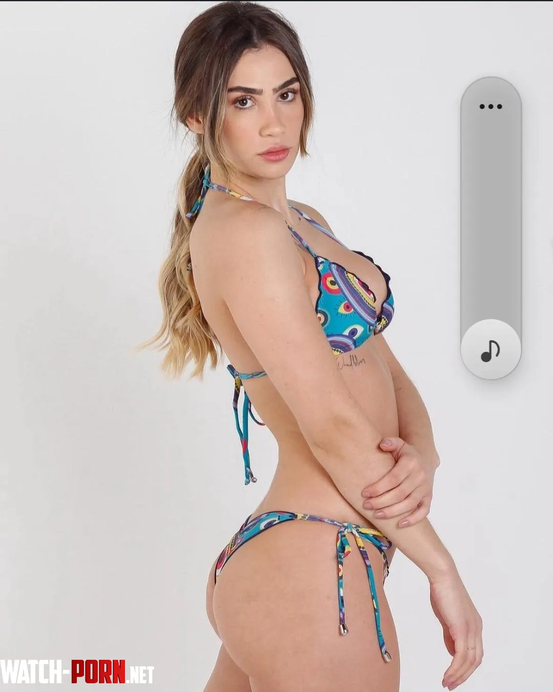 Perfect Paula blue bikini by ContributionPrudent2
