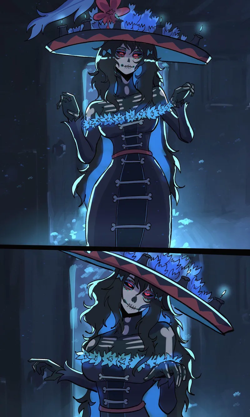 Thumbnail MonsterGirl: Santa Muerta's Charm - Discover the Mystery by A_MASSIVE_PERVERT