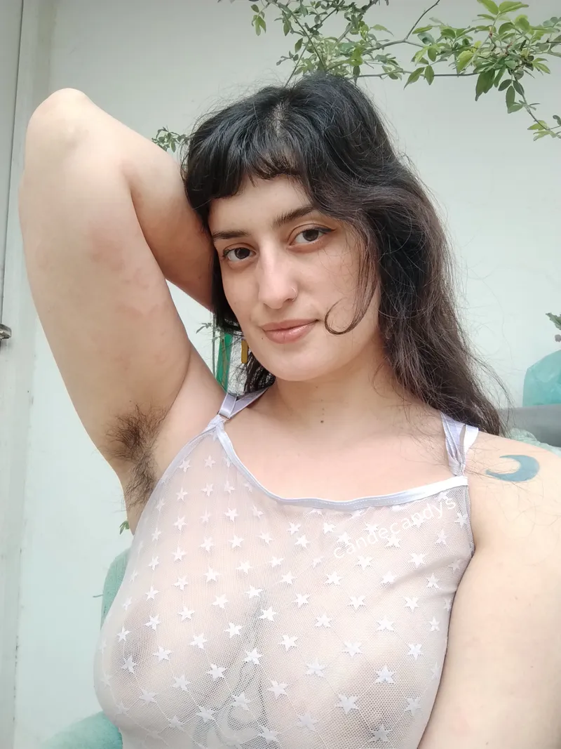 Thumbnail My hairypits smell the best when I wake up..wanna take a sniff? by candecandys