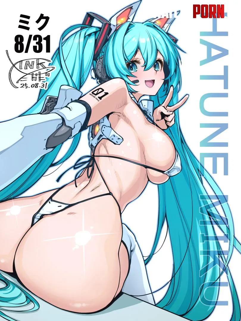 Cyber Catgirl Miku (takada kazuhiro) [Vocaloid] by llamanatee
