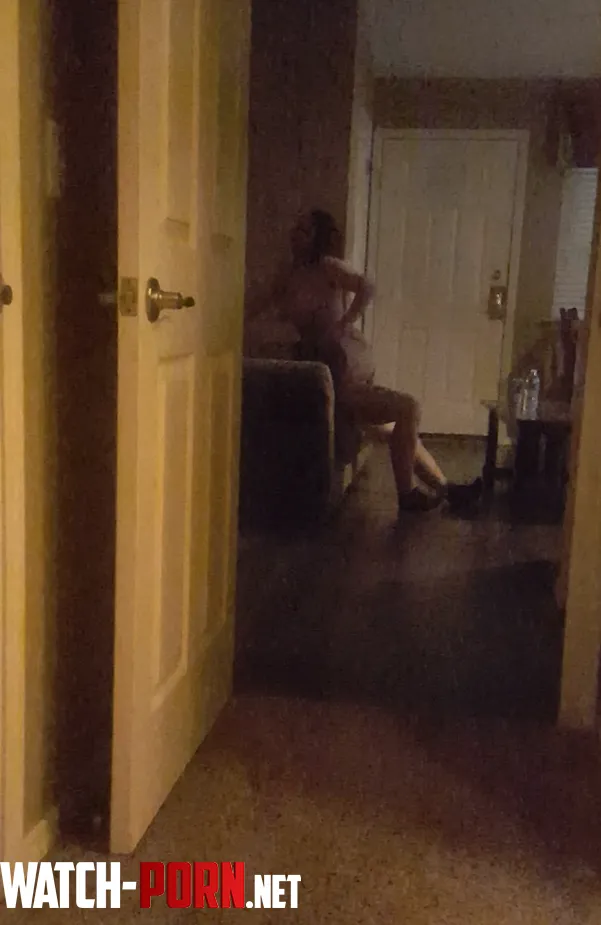 My friend is sleeping over, wife said she was going to get him a pillow. 20 minutes later I walk into this... by OKmaybe80