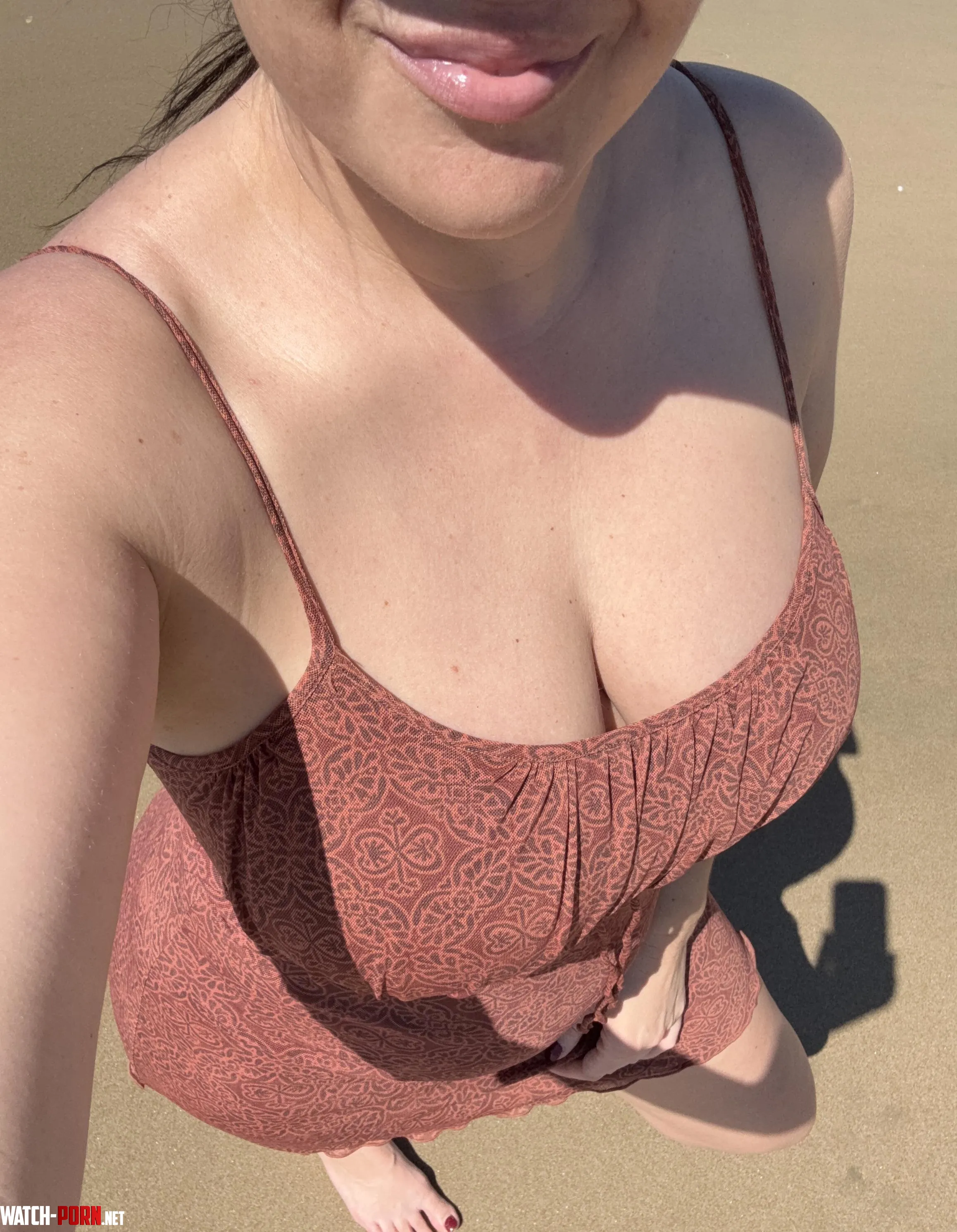 41, hope I can still get away with no bra. by Esthelle01