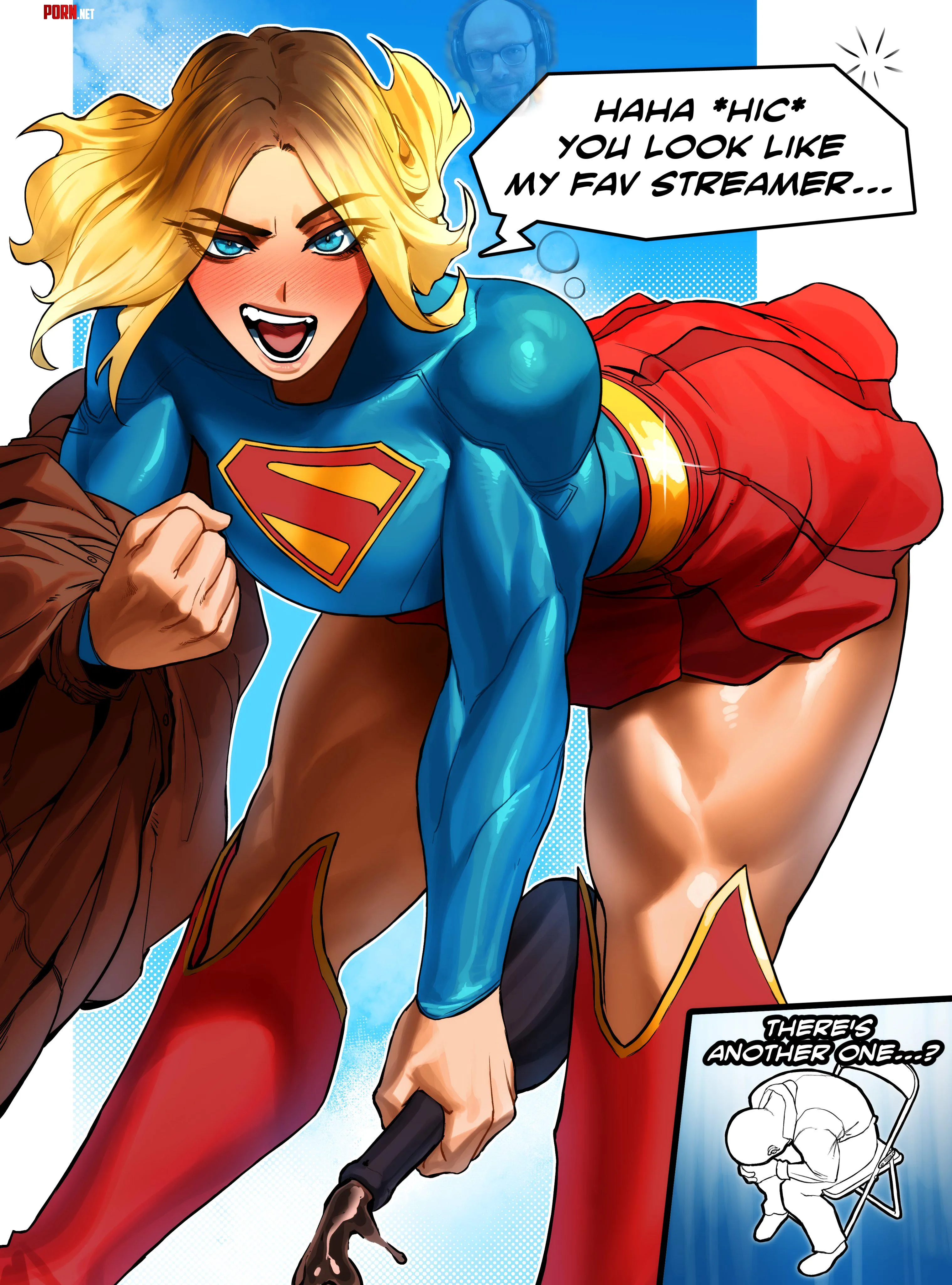 Drunk Supergirl [@Sotchosis] by TheTMoneyMan