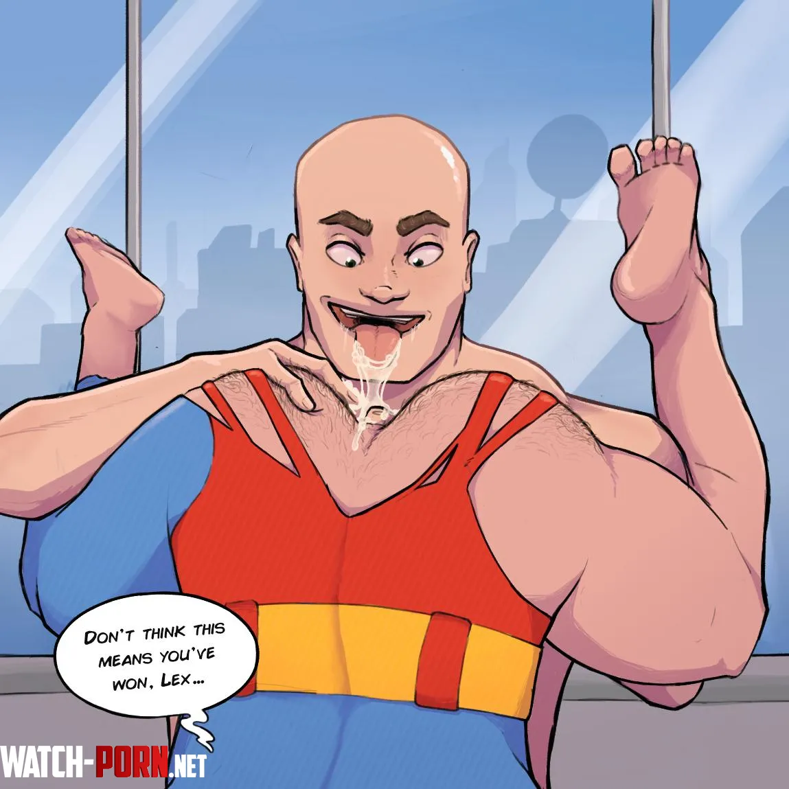 Lex Luthor finally got his hands on Superman (Artist: me @braingoesfast) by braingoesfast
