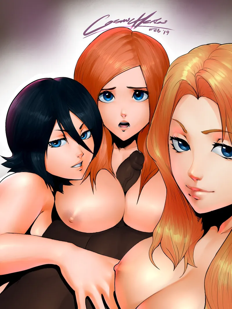 Thumbnail Best Bleach Girls in a Threesome | Jill290's Bleach_Hentai Fantasy