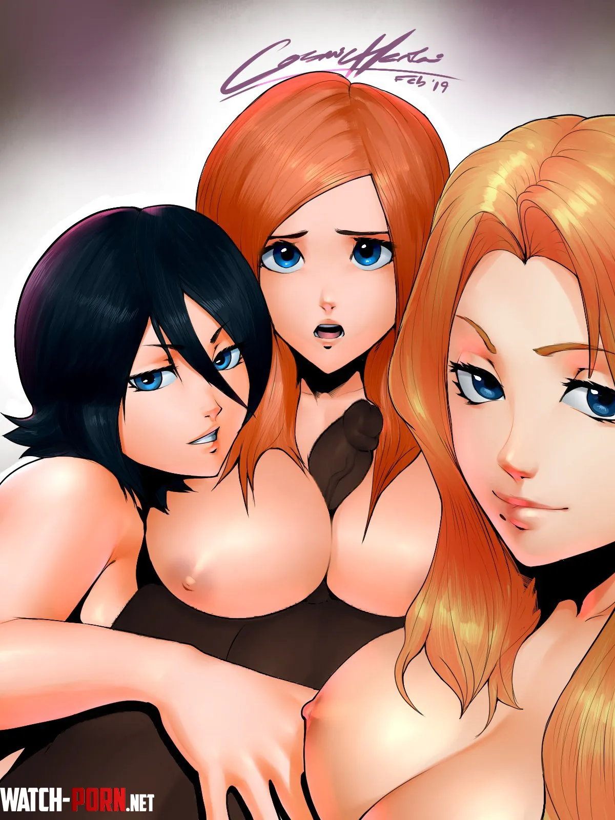 A threesome with the best bleach girls by Jill290
