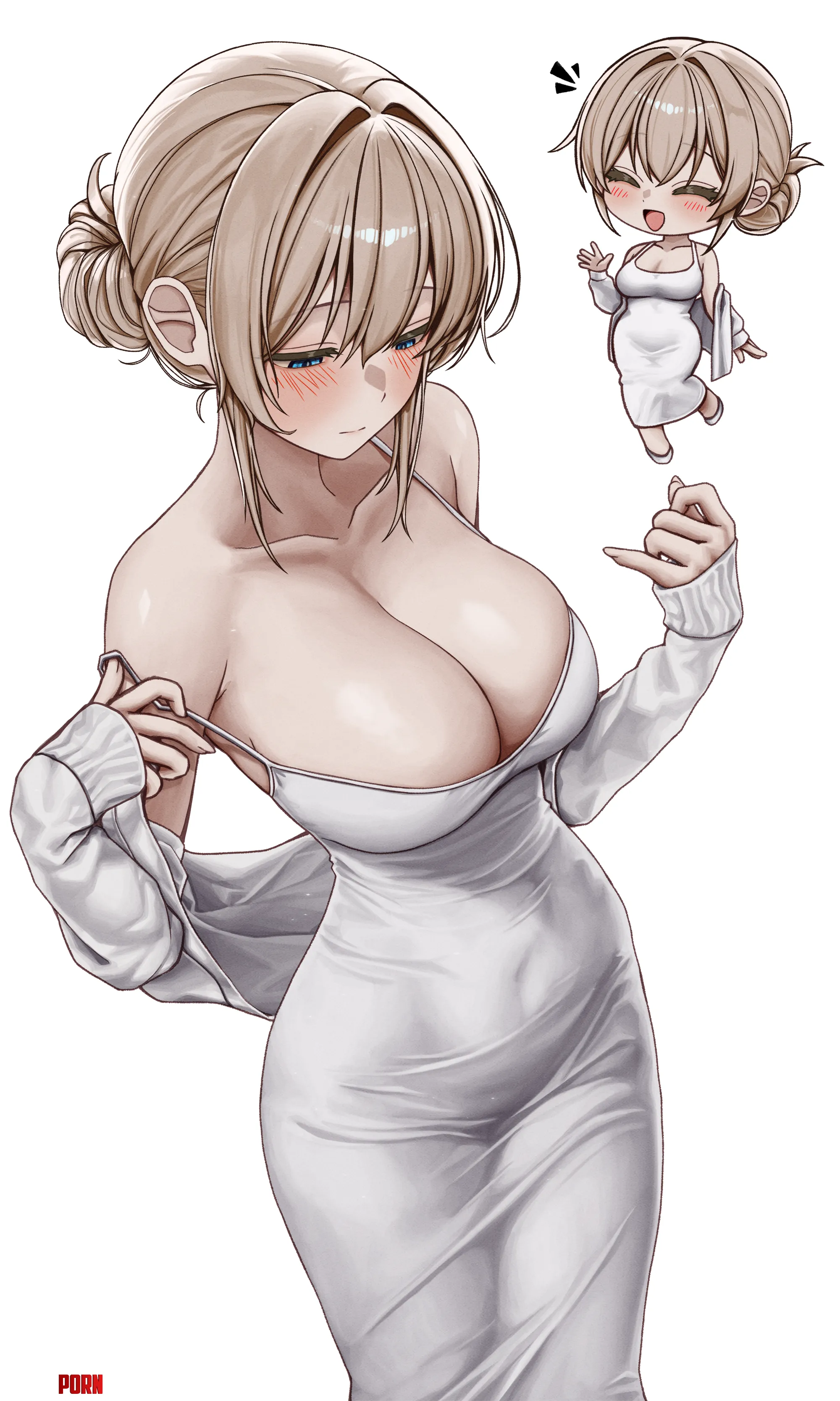 White Dress [Artist's Original] by xSaviour_N