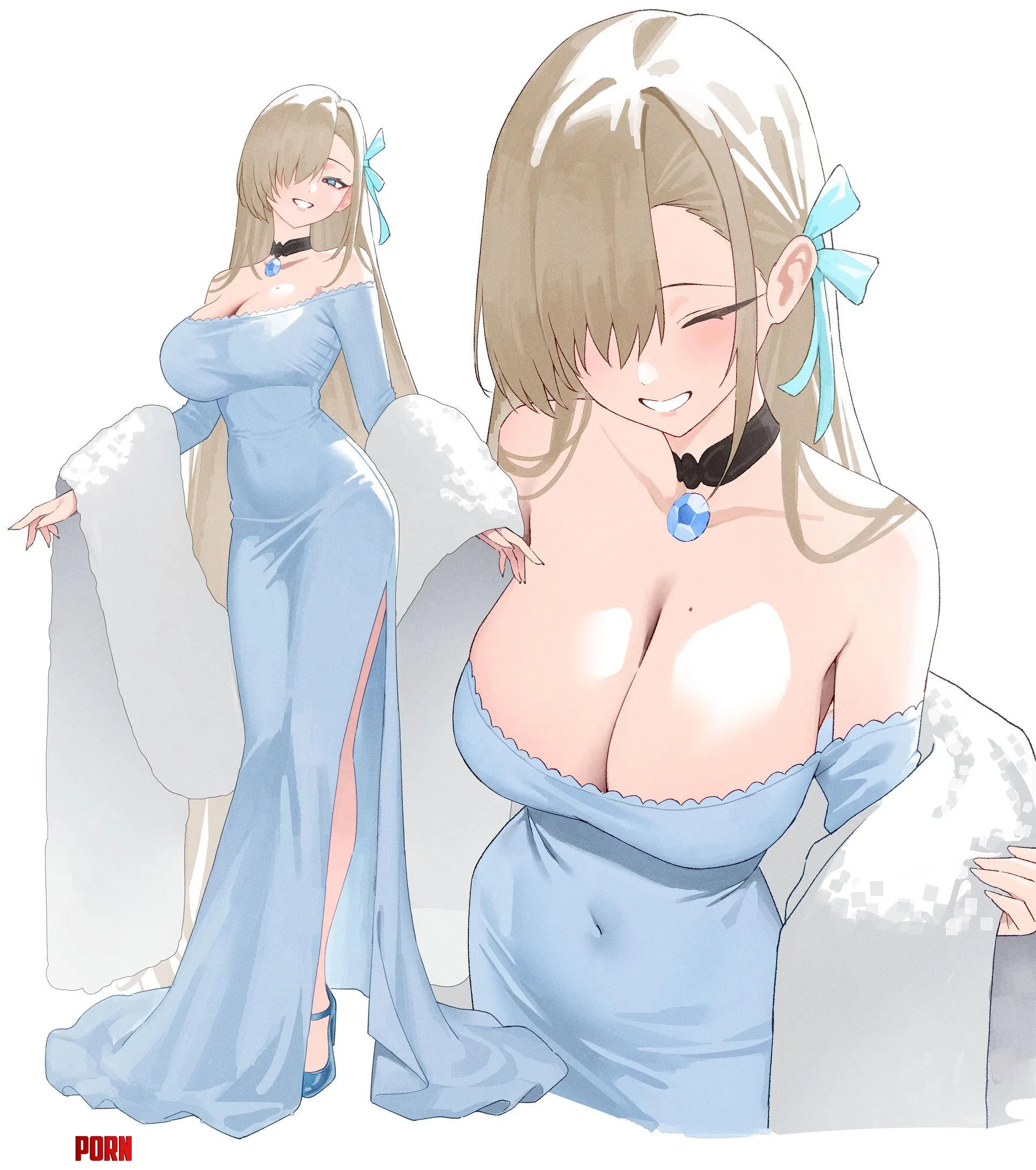 Asuna's lovely new dress by NautyNautilus