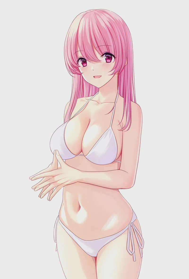 Thumbnail The White Daisy: Appropriate_Monk3276's Swimsuit Elegance