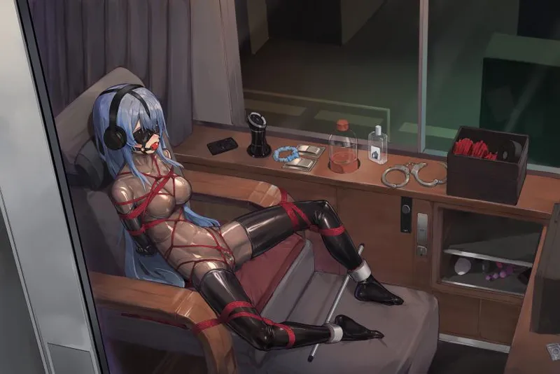 Thumbnail Relaxation After Work in a World of Bondage - Hentaibondage