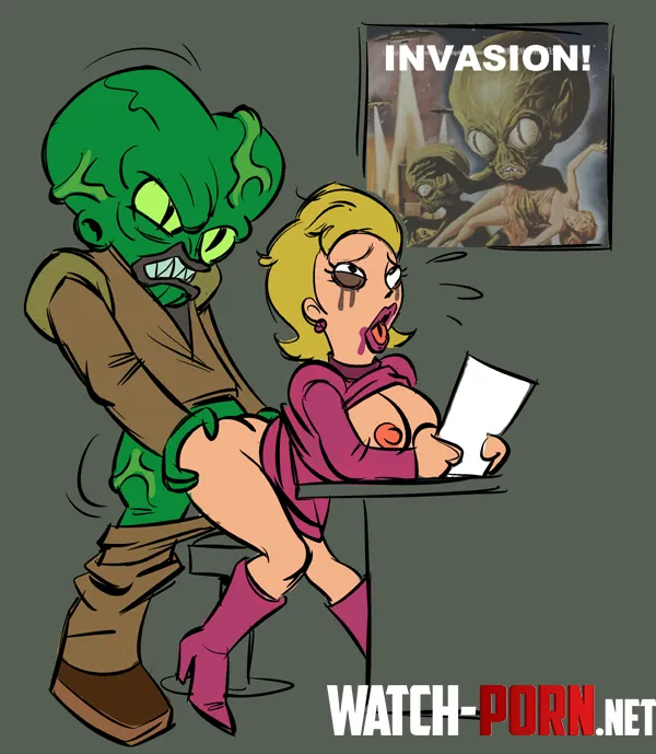 Invasion (DAHR) [Futurama] by EnigmusPrime