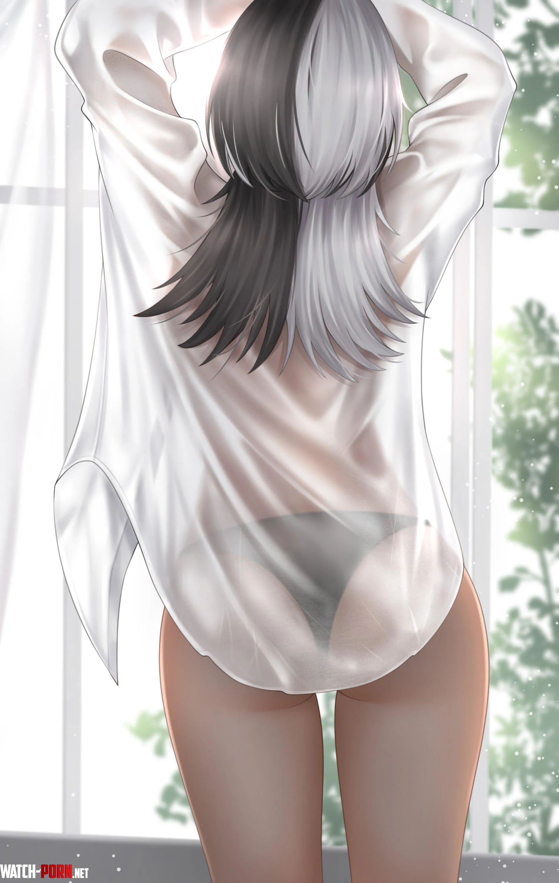 Morning stretch with Shiori [Hololive] by A_MASSIVE_PERVERT