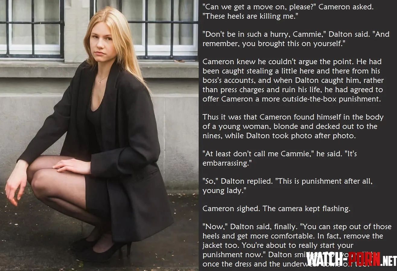 New Caption Sequence! Can We Get a Move On, Please? #revenge #m2f #m2fcaption #m2ftransformation #magicaltransformation #gendertransformation #caption by AskedForTheMid0129