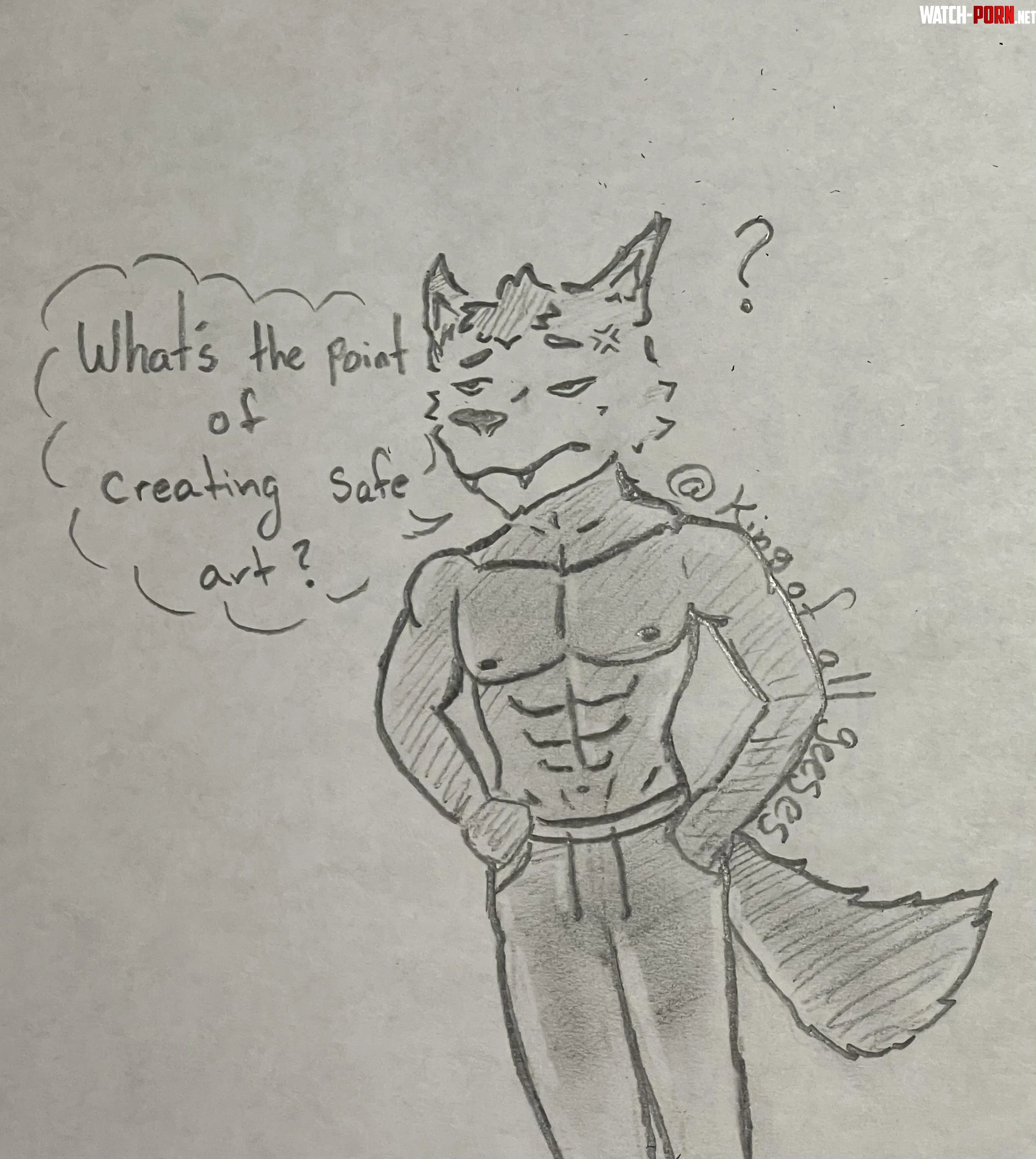 Tasteful art 😨 by Kingofallgeeses