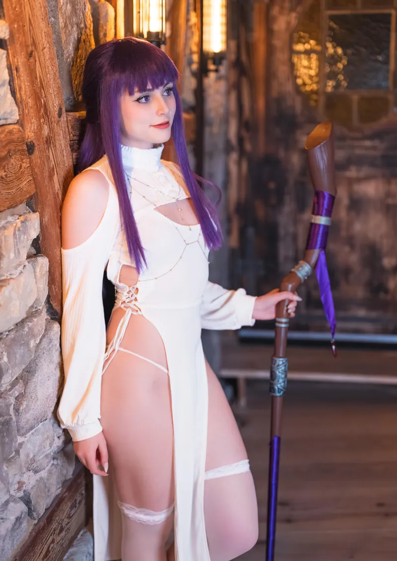 Thumbnail Fern's Enigmatic Charm: Dive into AlixxRosa's CosplayLewd Creation