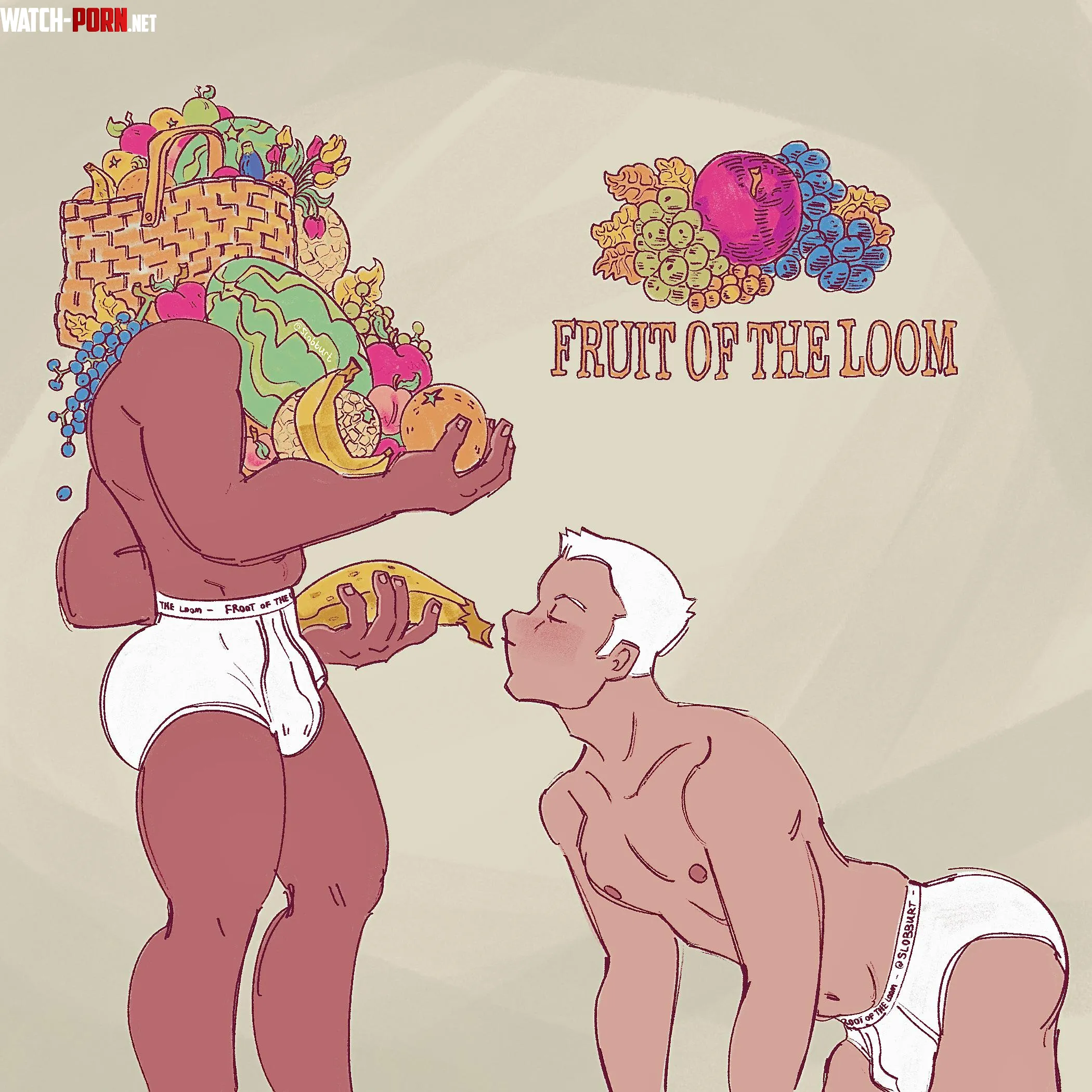 Froot of the Loom 🍌 (OC) by slobburt