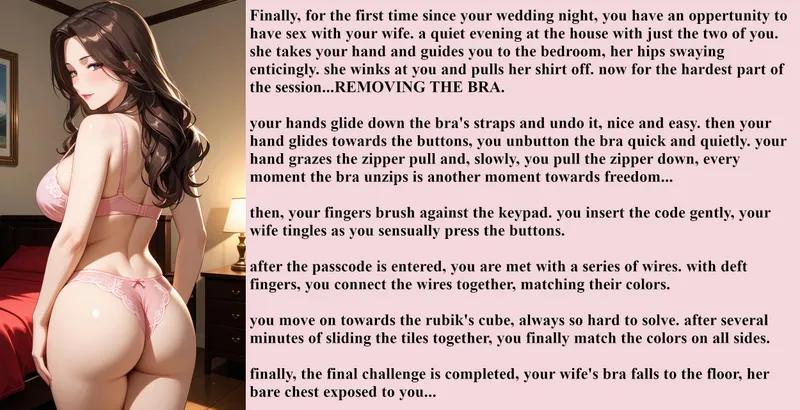 Thumbnail Getting the bra off [Humor] [Vanilla] [POV] [Implied sex] [Wife] [AI Art] by NSFWilliam69