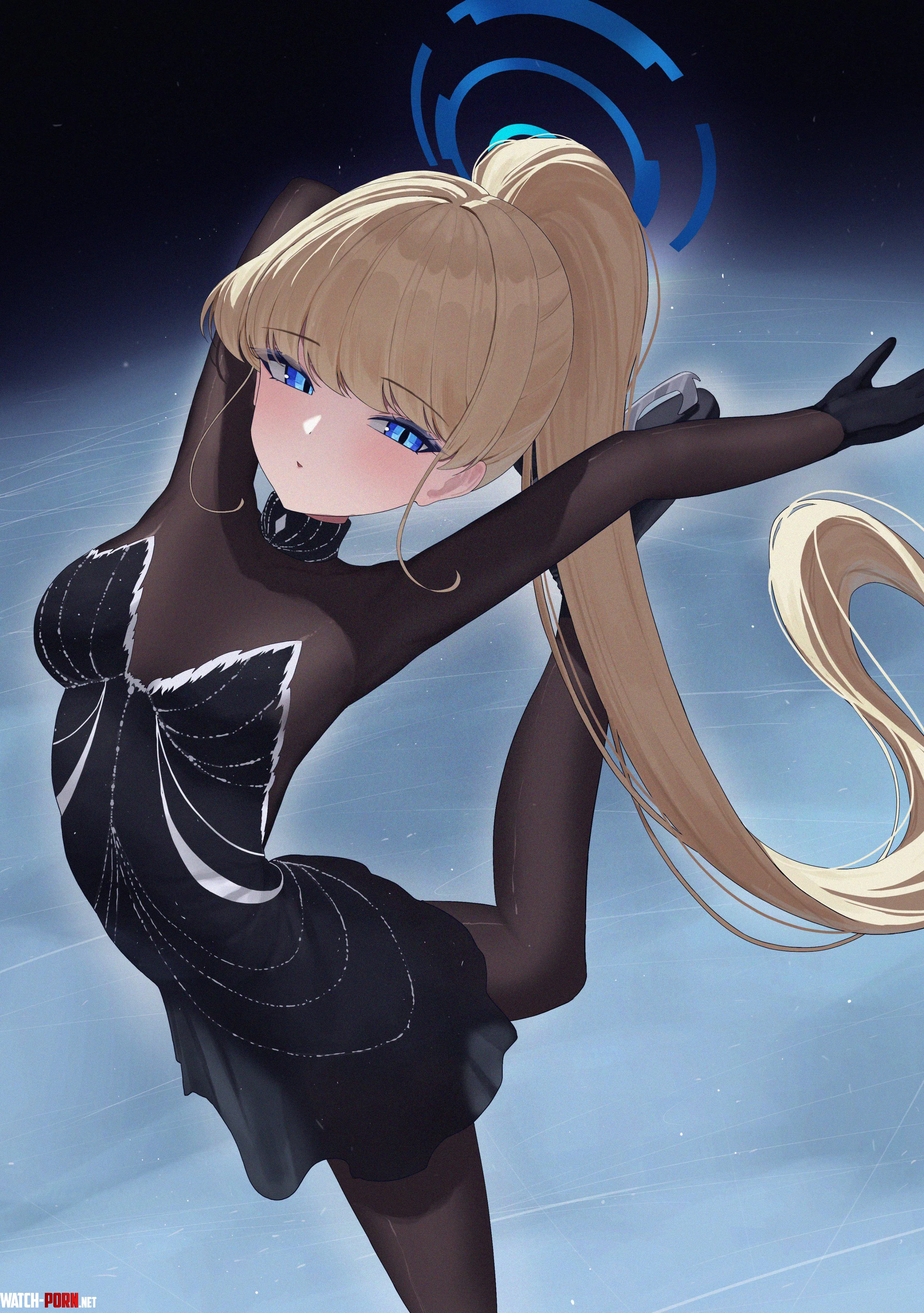 Iceskater Toki [Blue Archive] by A_MASSIVE_PERVERT