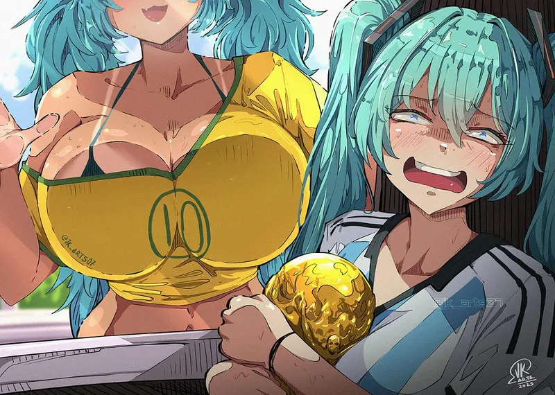Thumbnail LafterMastr: Brazilian Miku in Search of Trophy - Vocaloid Beauty