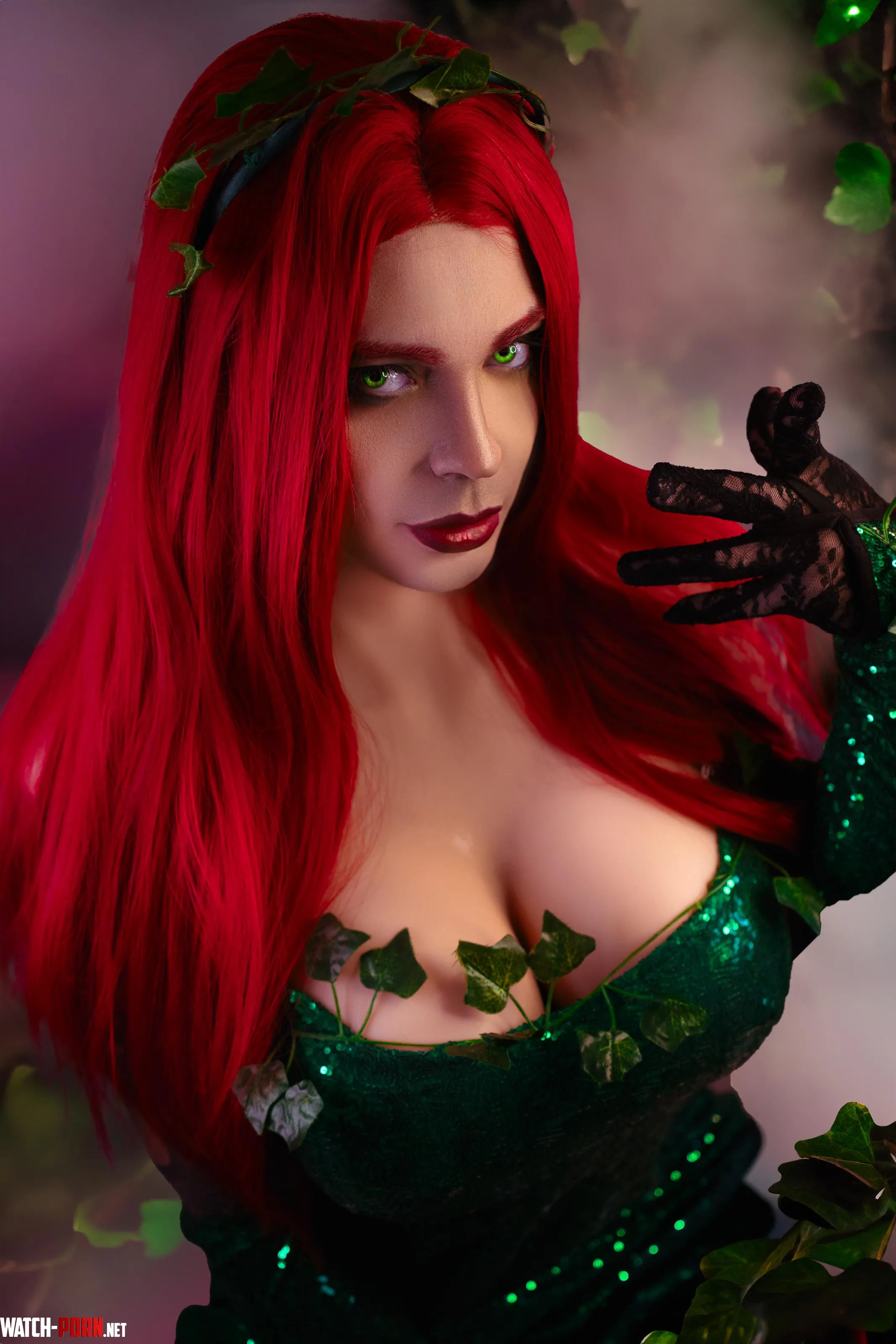 Poison Ivy cosplay by Frame by Embarrassed_Hand_693
