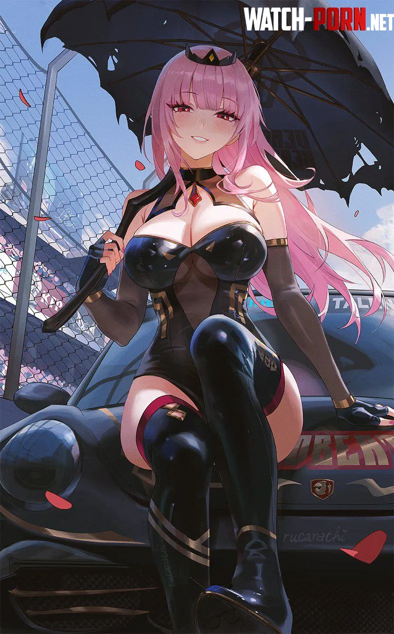 Race Queen Calli [Hololive] by xSoulsaber