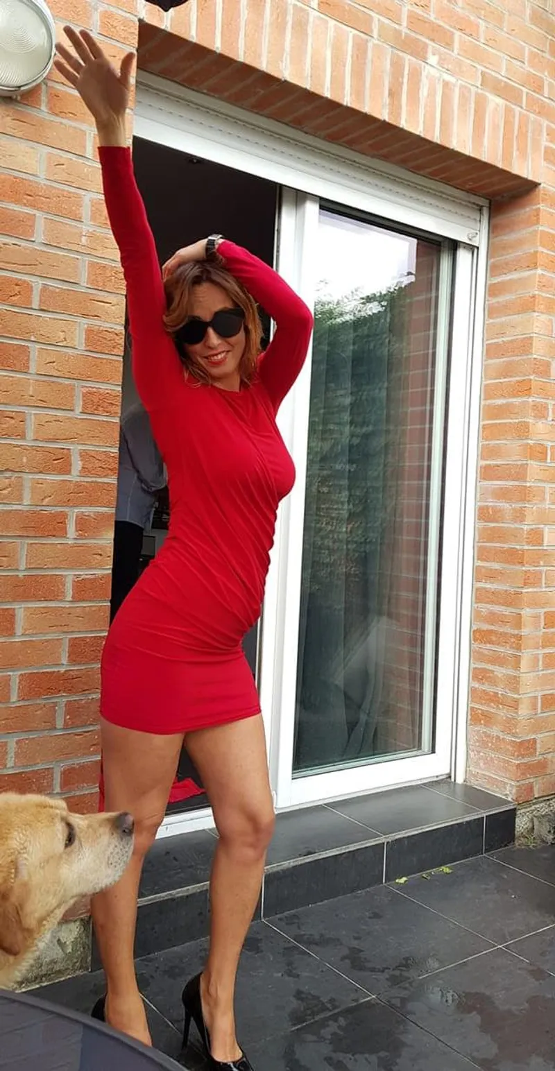 Thumbnail Unveiling the Surprise: A Woman in a Red Dress | Ok-Insect3548