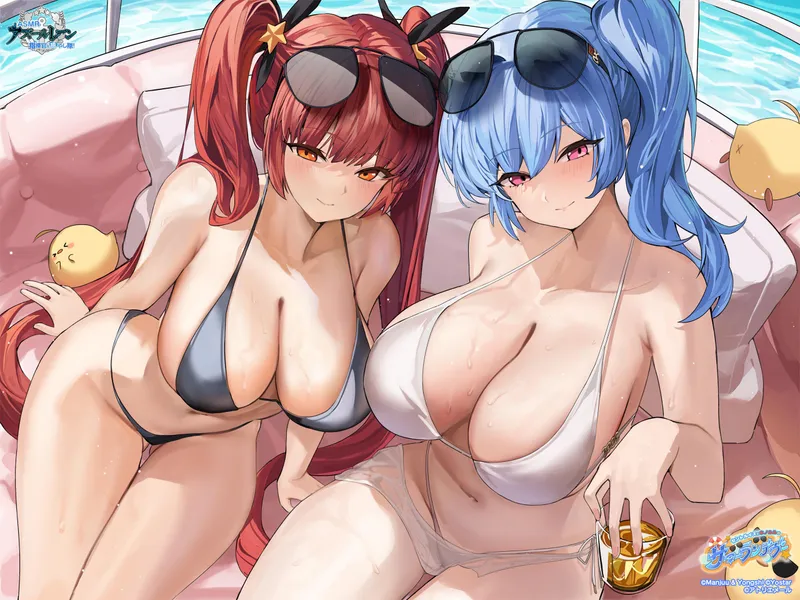 Thumbnail llamanatee: Honolulu and St. Louis Bikini by Mendou Kusai - Exotic Allure