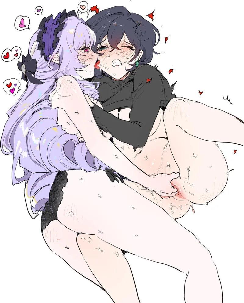 Thumbnail Belle Overwhelmed by Vivian's Touch in Zenless Zone Zero Yuri Story