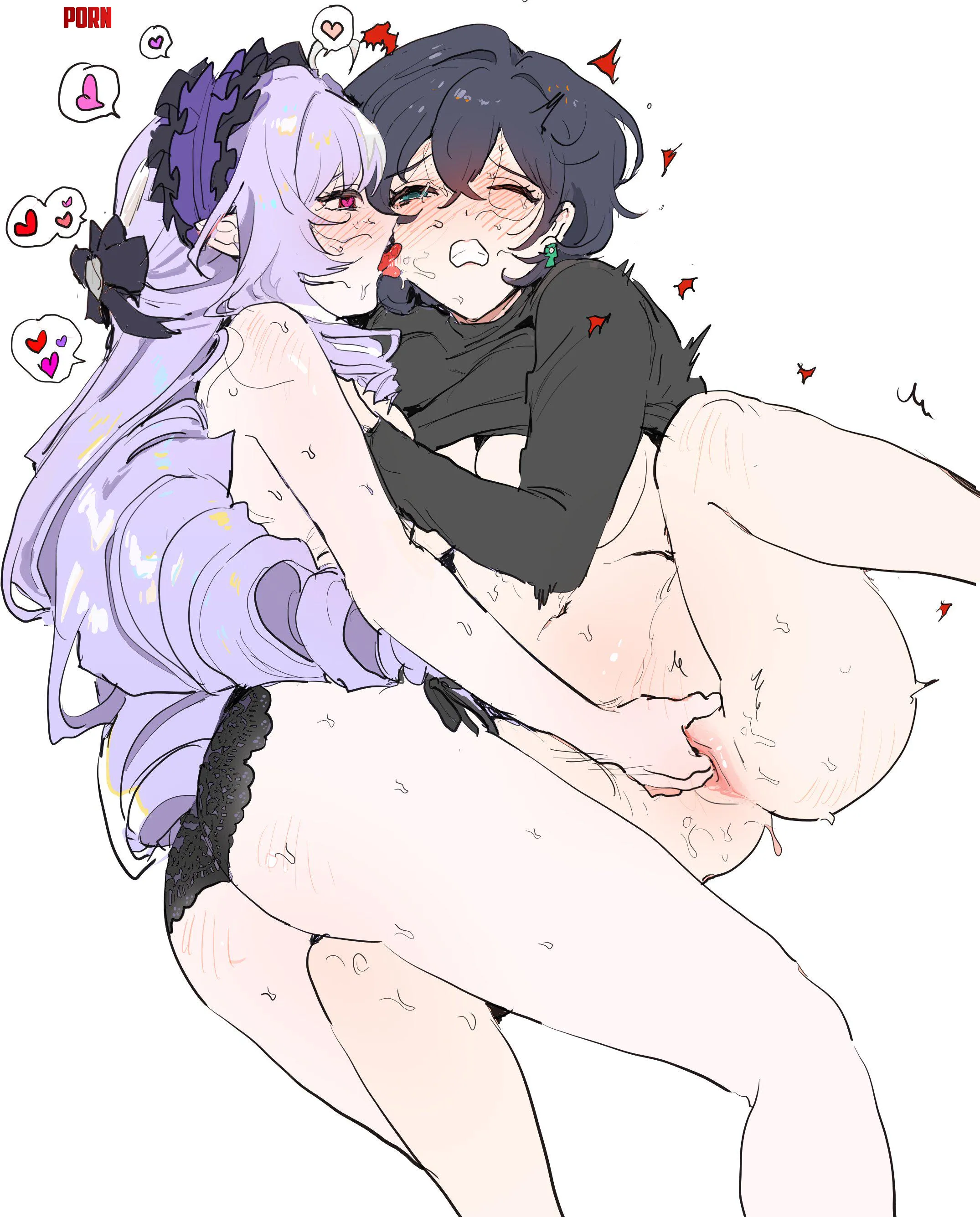 Vivian's fingers are too much for Belle to handle (dal-gi) [Zenless Zone Zero] by HentaiDepartment