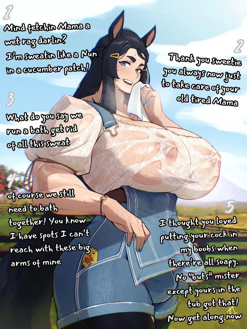 Thumbnail Your Southern Mama needs some Tender Love and Cock [Southern Accent] [MomDom] [Monster Girl] [Sweaty] [Established Incest] [Huge Breasts] [Muscle] [Wholesome] [Milf] [Male POV] art by okasbasement by RatGates