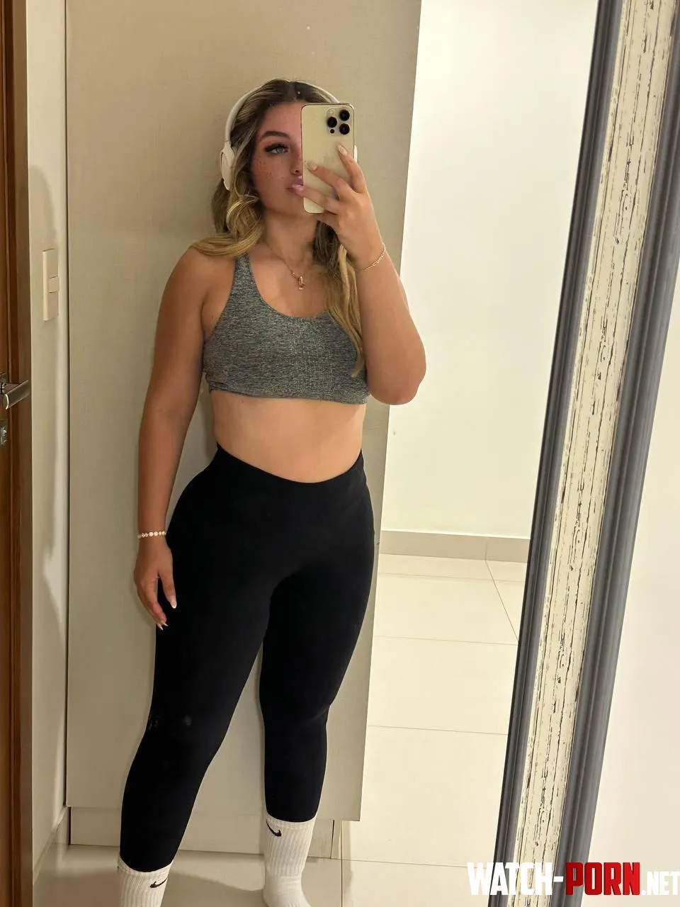 feeling naughty in my crop top by Sea_Doughnut_6787