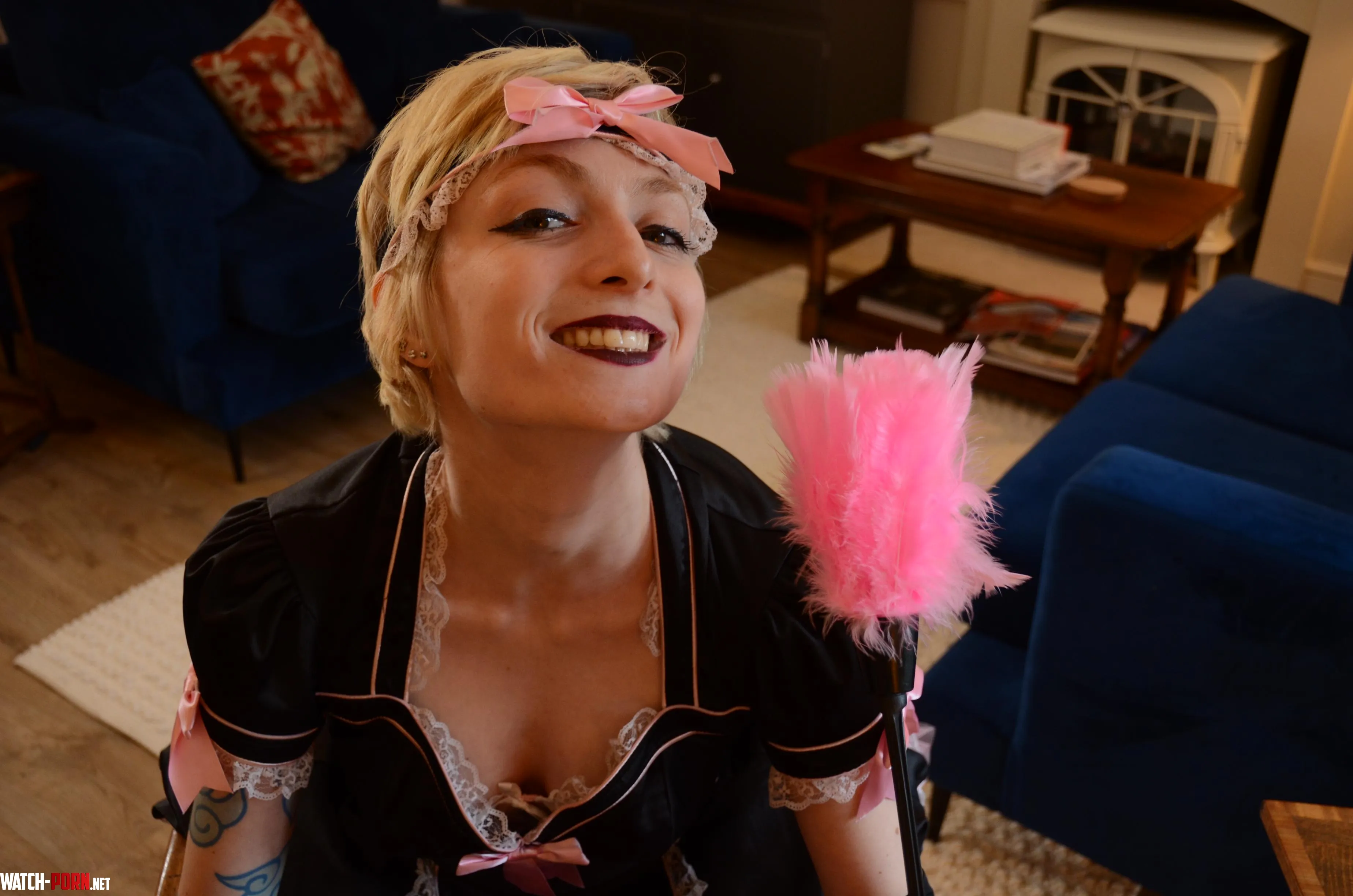 French Maid photoshoot by LilyBlack1001