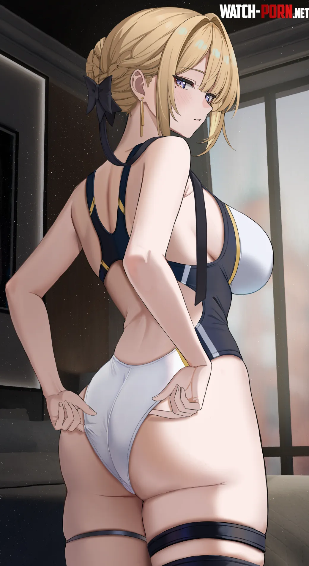 Evelyn in swimsuit (gaitoou) by elegantloveglimmer