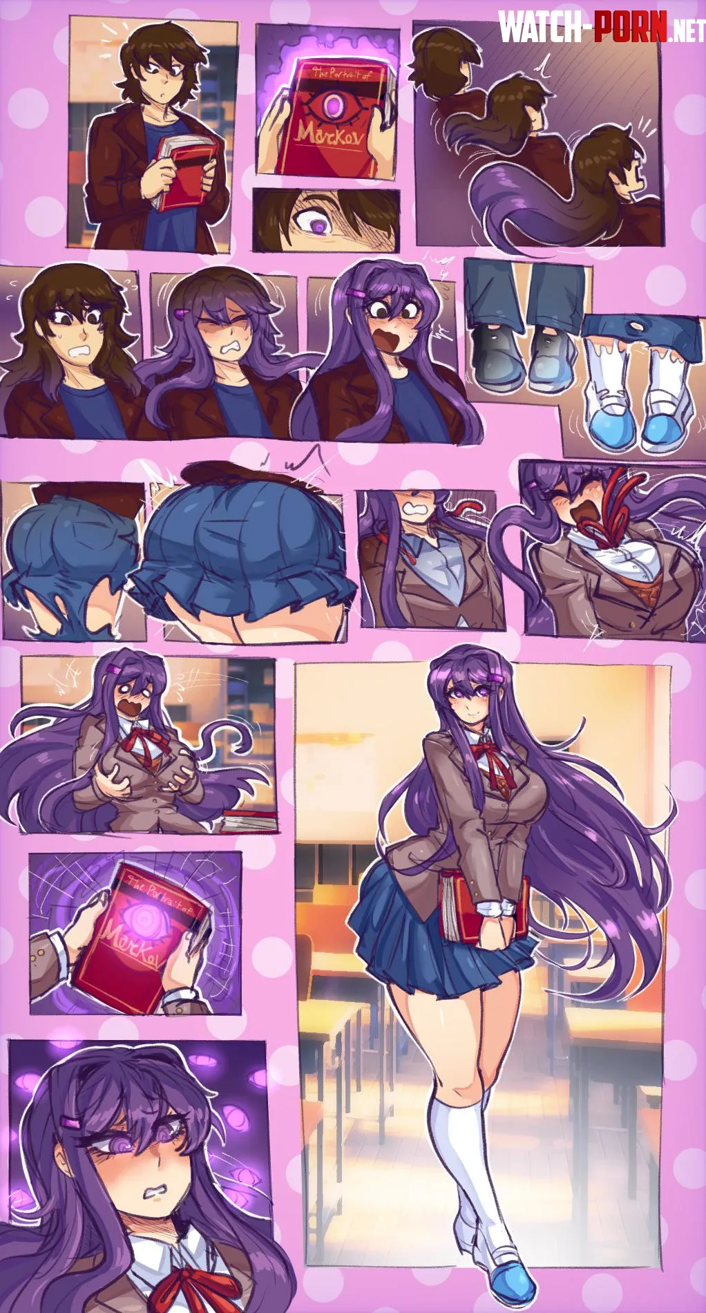 ddlc tgtf by squirmsdworms by Thick-Worth8328