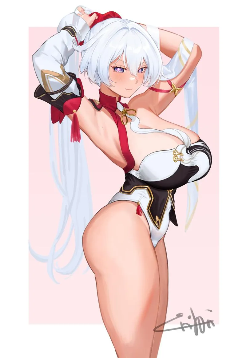 Thumbnail Extra Thicc Kiana - An In-depth Look at the Appeal of Anime Armpits
