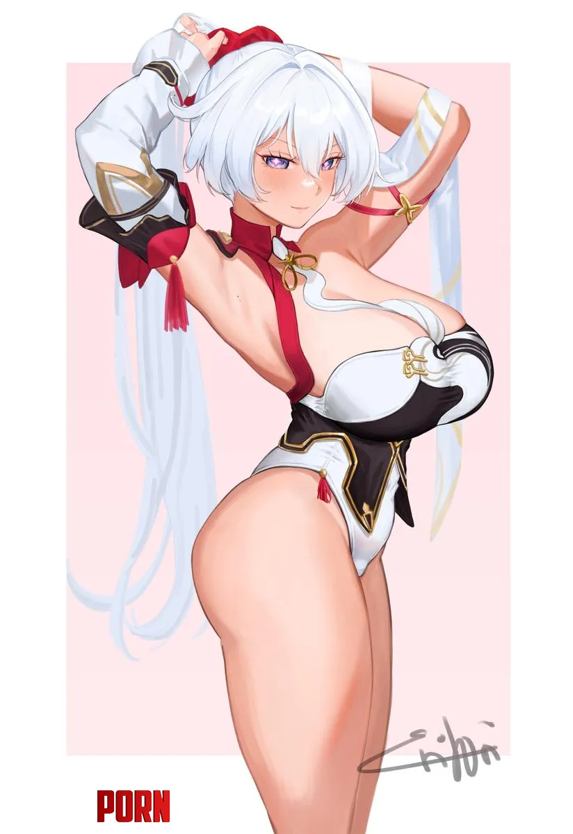 Extra Thicc Kiana by TheRoySez