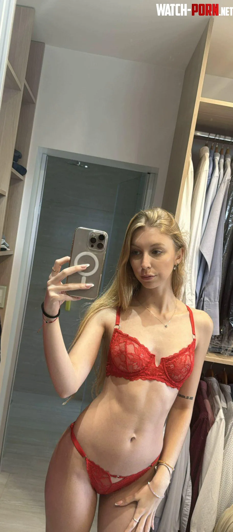 you can hit it with my red lingerie on by dewglimmerhoney