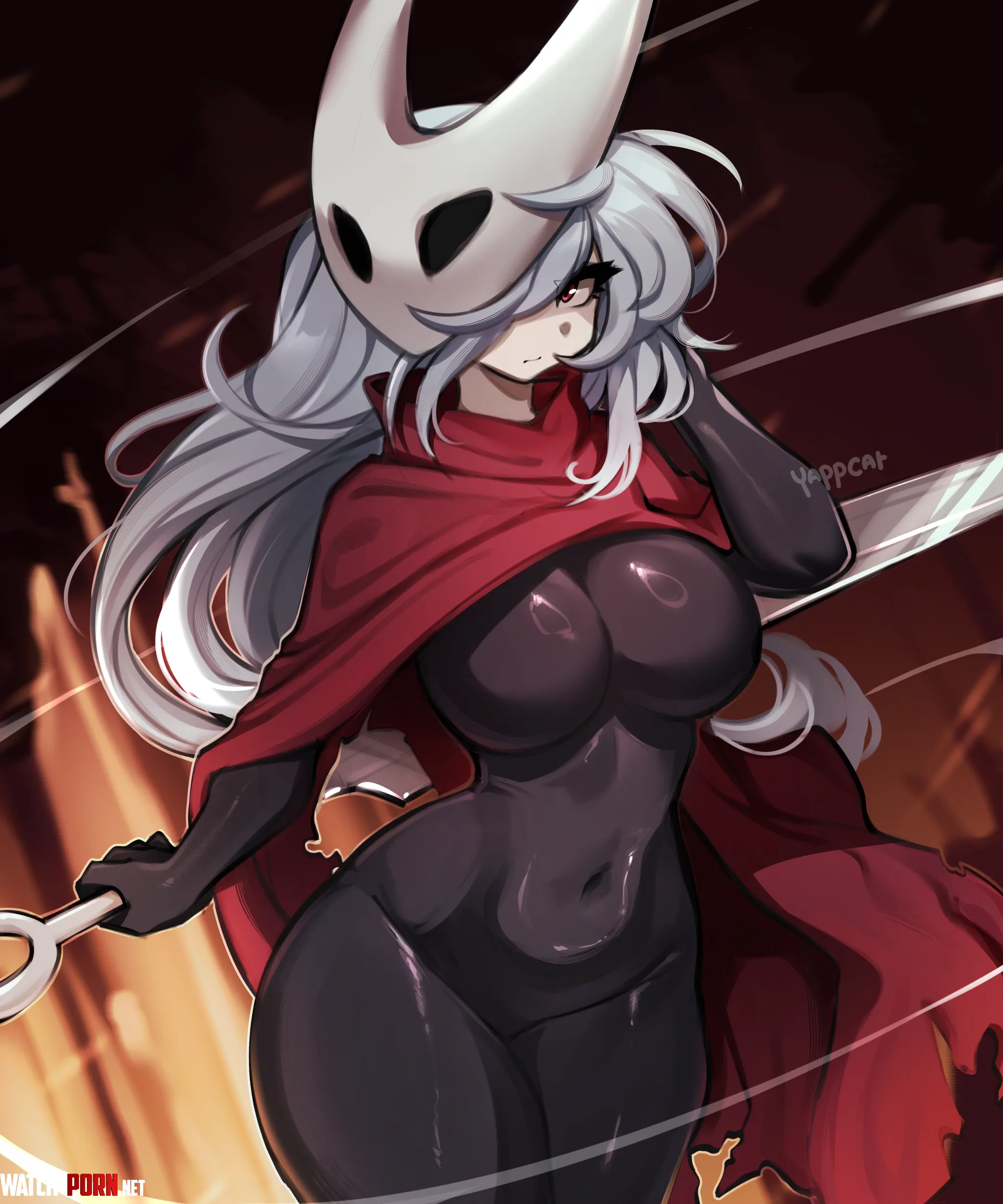 Hornet (Yappcat) [Hollow Knight: Silksong] by catniplewds