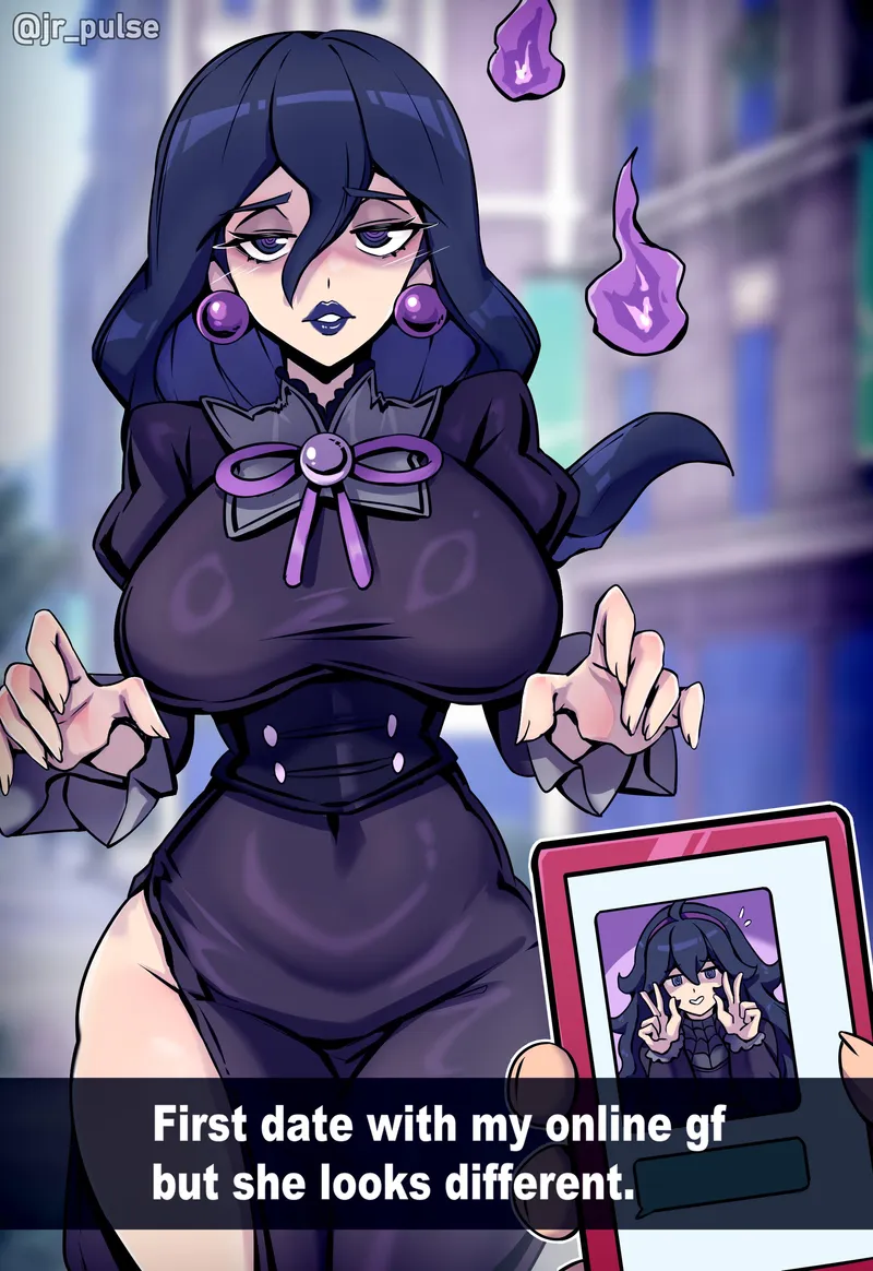 Thumbnail Pokemon's Seductive Hex Maniac by jr_pulse in the Ecchi Realm