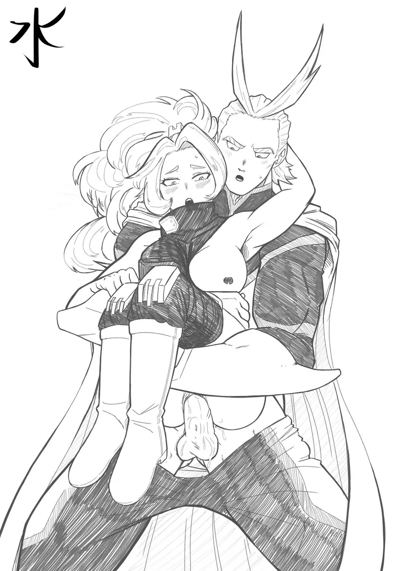 Thumbnail Lady Nagant X All Might: A BokuNoEroAcademia Creation by MizuToriMHA