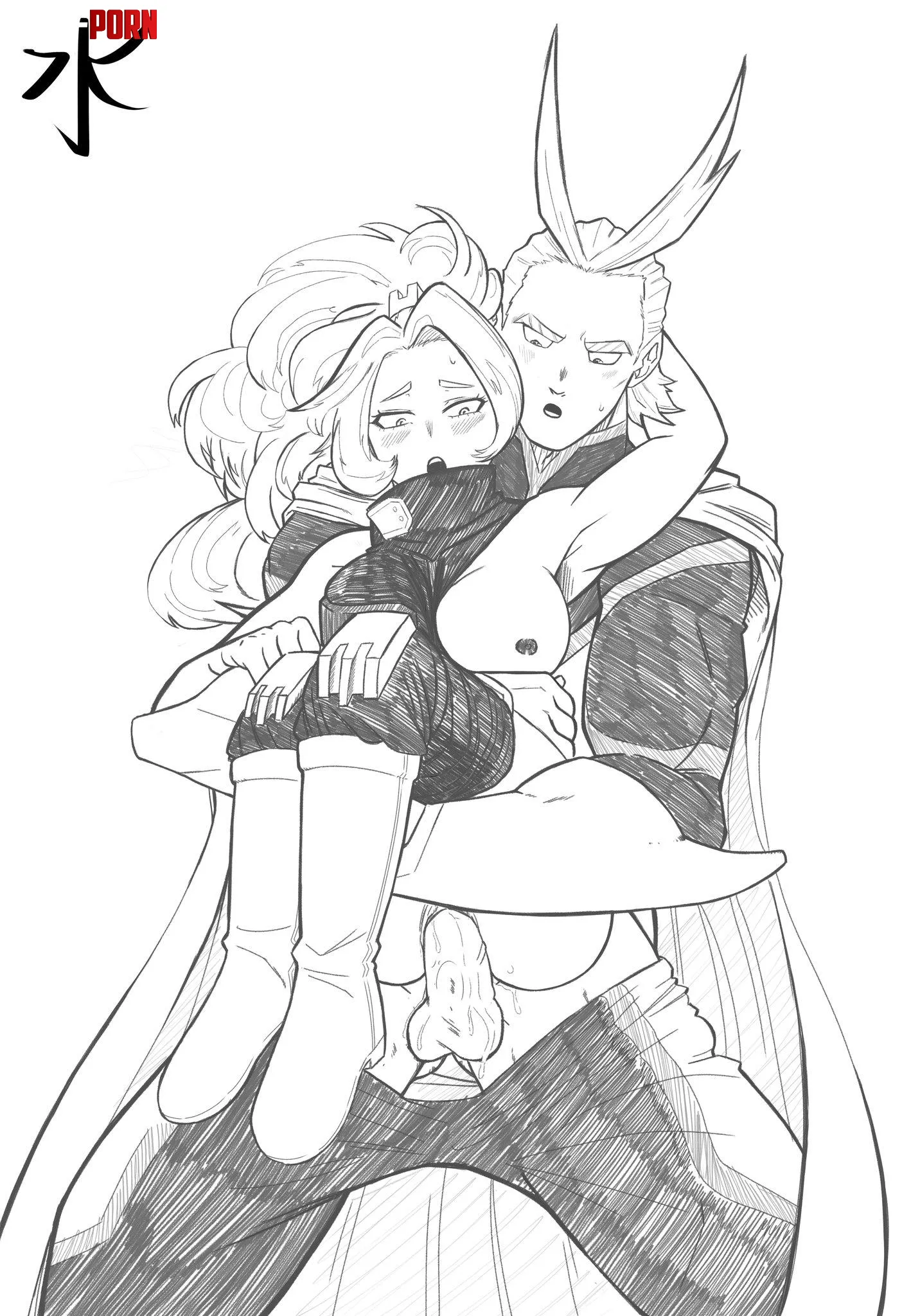 Lady Nagant X All Might by Me by MizuToriMHA