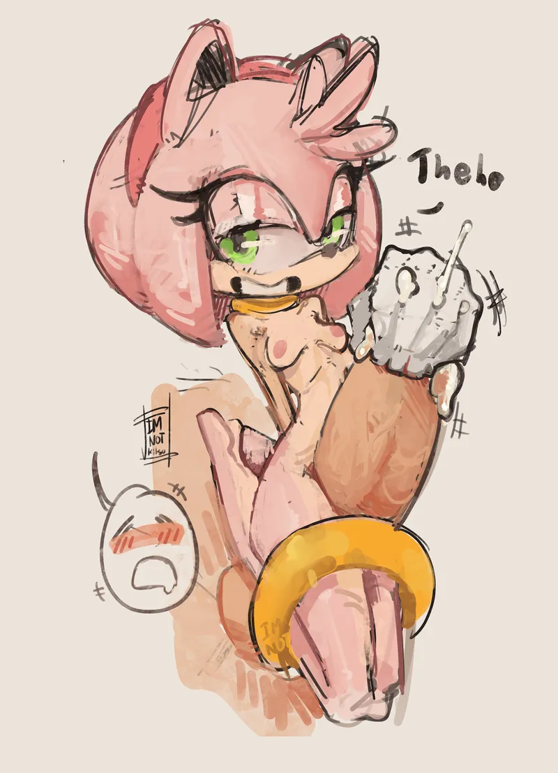 Thumbnail Amy Rose Tease by KitsuIsNot | SonicPorn