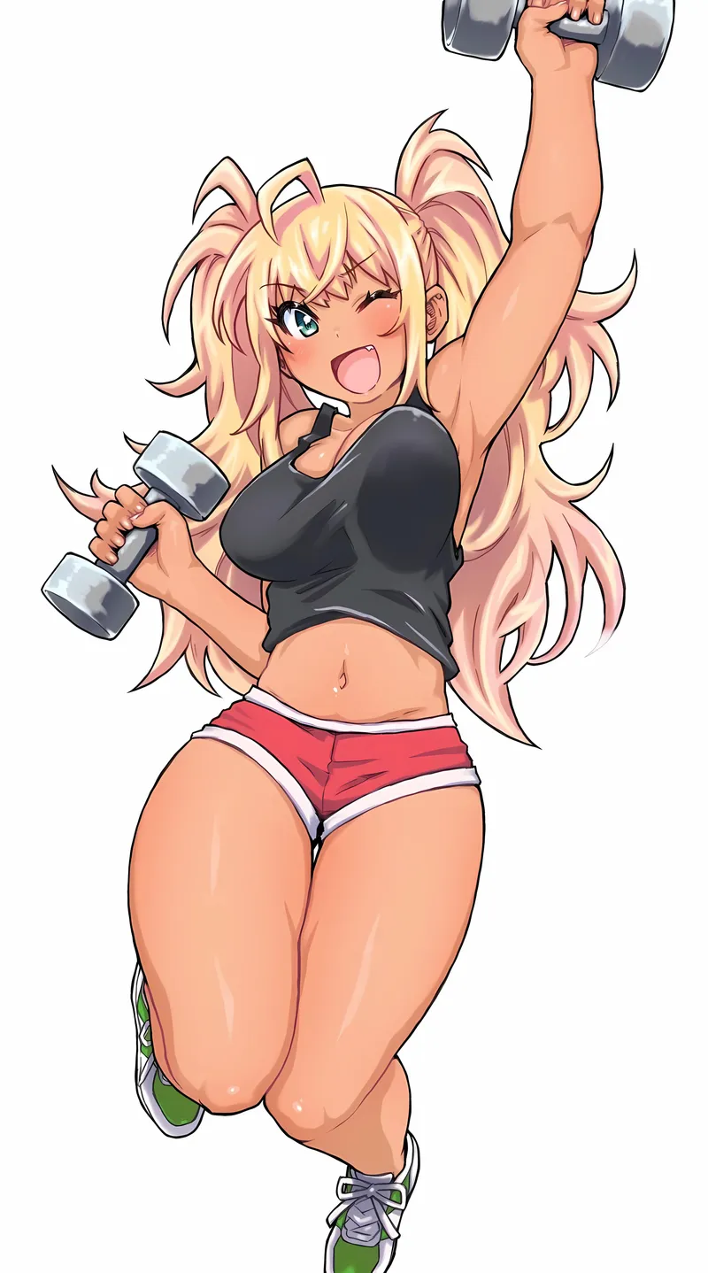 Thumbnail Sakura Hibiki Art from Dumbbells Anime | A_MASSIVE_PERVERT