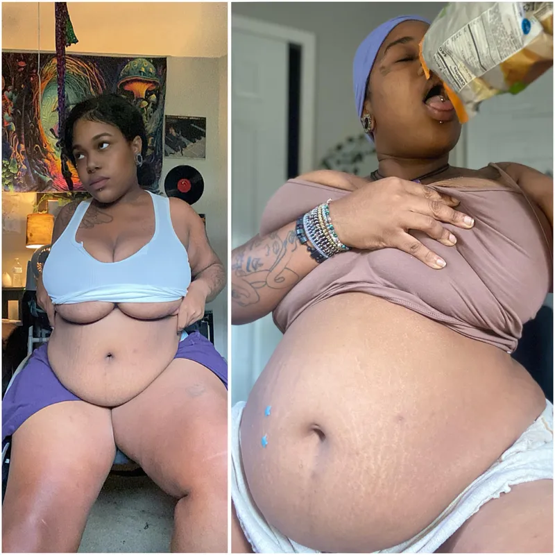 Thumbnail Gained 30+lbs in less than a year 🙈 by Goddesssmelodie_