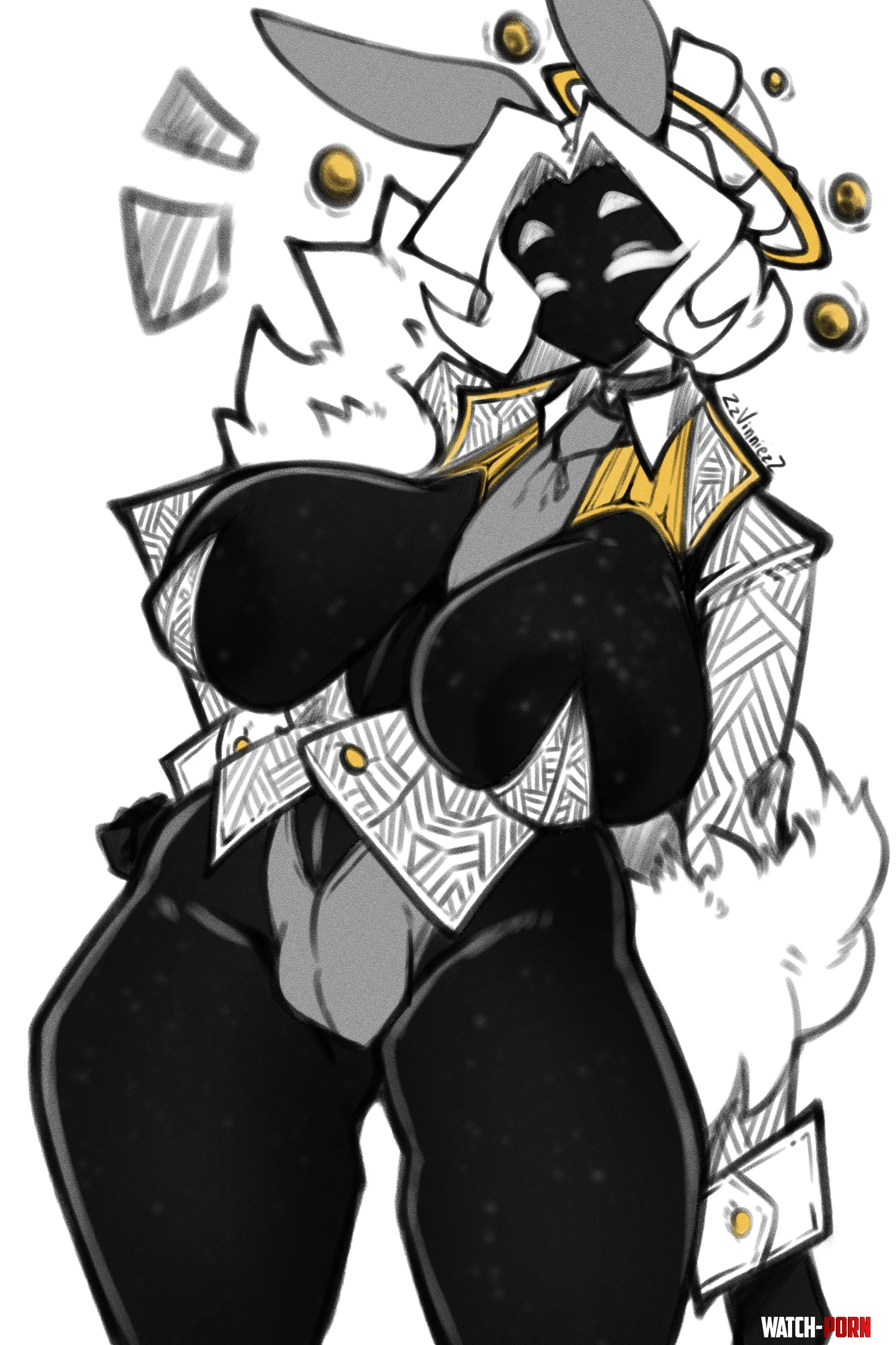 Bunnysuit Void Lady by D3v1LGaming